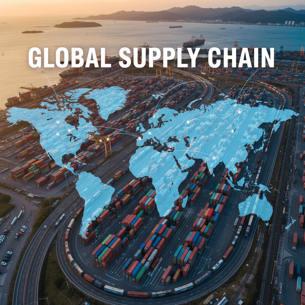 Red global de proveedores y logística internacional